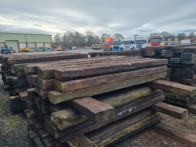 20 x Wood Railway Sleepers - 3