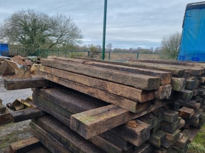 20 x Wood Railway Sleepers