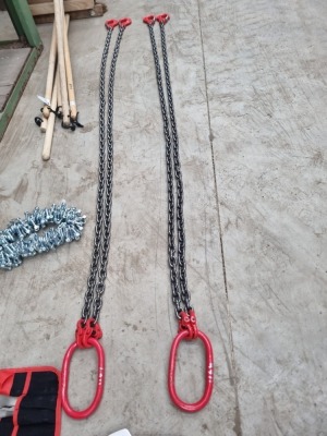 2ton 2 Leg Lifting Chain - 2m Long