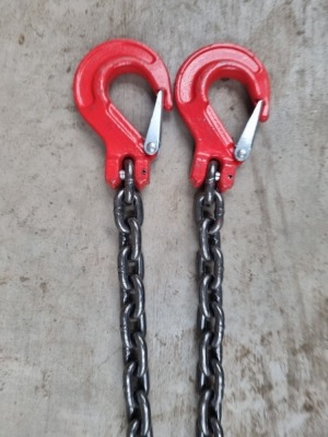 2ton 2 Leg Lifting Chain - 2m Long - 2