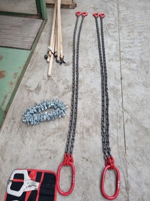 2ton 2 Leg Lifting Chain - 2m Long