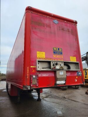 2009 Cartwright Triaxle Box Van Trailer - 2