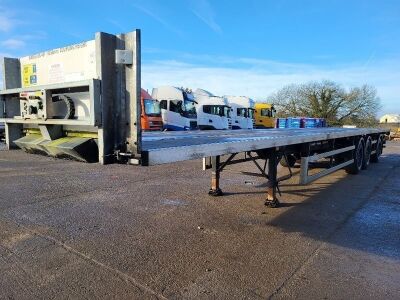 2014 Cartwright 50ft Triaxle Flat Trailer