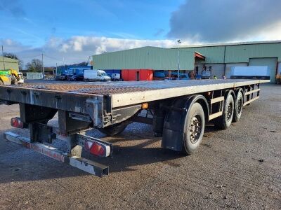 2014 Cartwright 50ft Triaxle Flat Trailer - 3