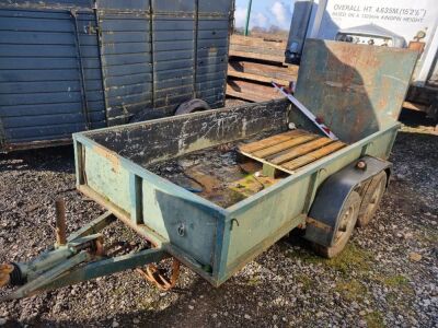 Tandem Axle Drawbar Plant Trailer