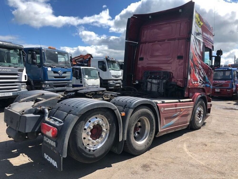2013 Scania R730 Topline 6x2 65 ton Rear Lift Tractor Unit | Malcolm ...