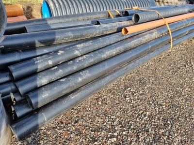 Quantity of Misc PVC Pipe + Man Hole Access Pipe - 4