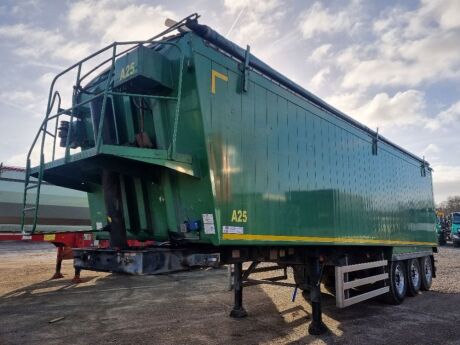 2015 Weightlifter Triaxle Alloy Body Tipping Trailer