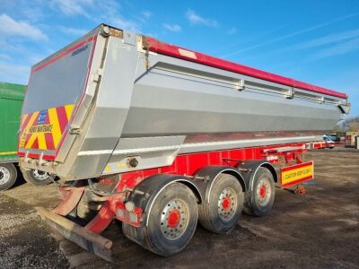 2017 Fruehauf Triaxle Aggregate Tipping Trailer - 11