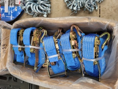 10x8m 5ton Ratchet Straps