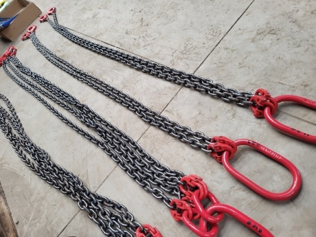 2ton 2 Leg Lifting Chain - 2m Long