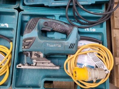 Makita 4350 FCT Jigsaw 110v