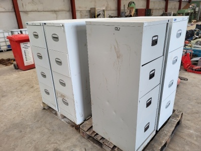 6 x 4 Draw Filing Cabinets - 2