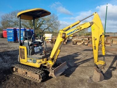 2005 Komatsu PC18MR 2 Mini Digger