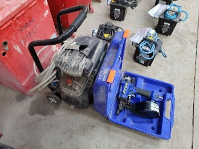 Duofast CNP507 Nail Gun & Compressor 110v