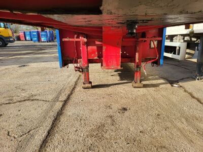 2000 Broshuis E-210720 Triaxle Extendable Stepframe Low Loader - 3