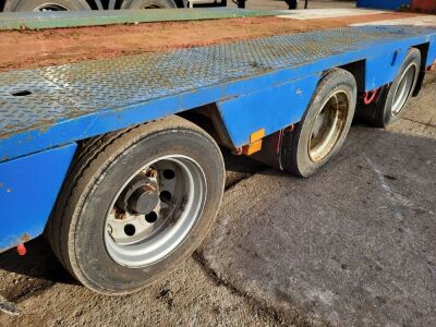 2000 Broshuis E-210720 Triaxle Extendable Stepframe Low Loader - 5