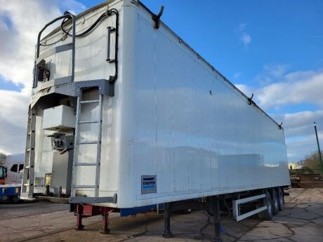 2019 Knapen Triaxle Walking Floor Trailer