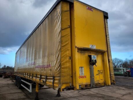 2010 SDC Triaxle Curtainside Trailer