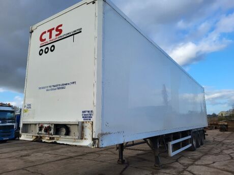 2007 Cartwright Triaxle Box Trailer