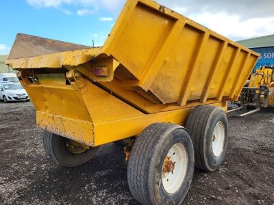 1999 Wooton Tandem Axle Drawbar Tipping Trailer - 4