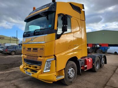 2017 Volvo FH500 Euro 6 6x2 Rear Lift Tractor Unit