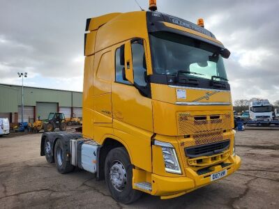2017 Volvo FH500 Euro 6 6x2 Rear Lift Tractor Unit - 2