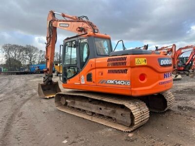 2013 Doosan DX140LC-3 Excavator - 2