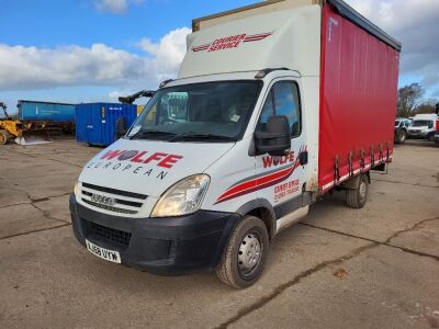 2008 Iveco Daily 35S12 Curtaiside Van