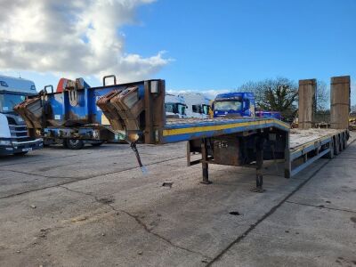 2002 Faymonville Quad Axle Rear Steer Low Loader - 2