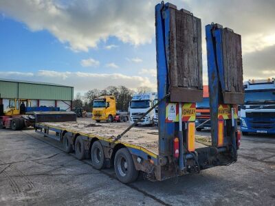 2002 Faymonville Quad Axle Rear Steer Low Loader - 3