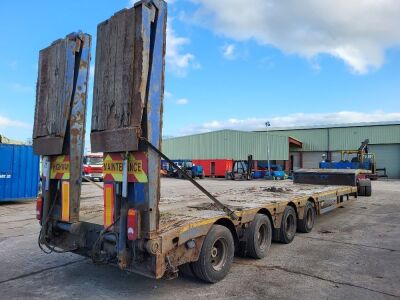 2002 Faymonville Quad Axle Rear Steer Low Loader - 4