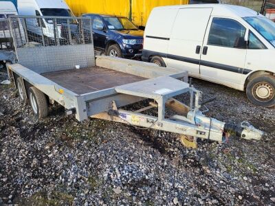 2017 Ifor Williams 2HBGX106 Tandem Axle Plant Trailer 