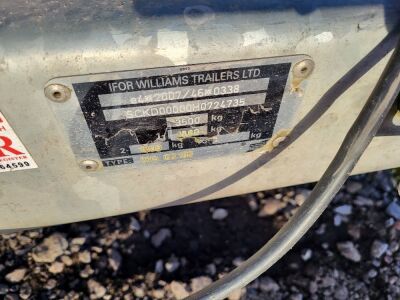 2017 Ifor Williams 2HBGX106 Tandem Axle Plant Trailer - 5