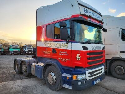 2015 Scania R450 6x2 Midlift Tractor Unit