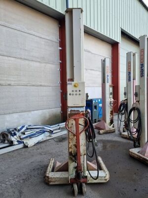 2003 Steril Koni ST-1072 Mobile Vehicle Lifts x 4 - 2