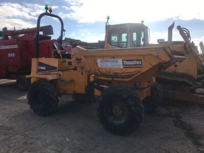 2013 Thwaites 6 ton Swivel Dumper