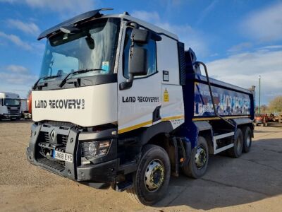 2018 Renault C430 Comfort 8x4 Steel Body Tipper