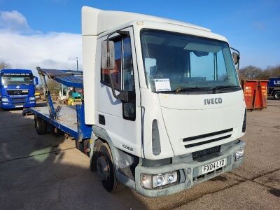 2004 Iveco Eurocargo 100 E18 4x2 Twin Deck Car Transporter