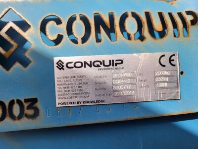 Conquip Crane Lift Tipping Skip - 4