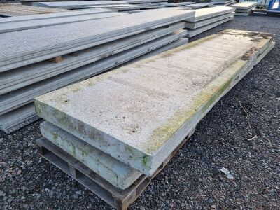 2 x Reinforced Concrete Panels; 1 x 6000x1200x180 + 1 x 6000x1000x140 - 4