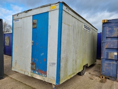 Single Axle Drawbar Office Trailer 12 x 7ft