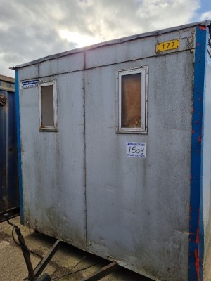 Single Axle Drawbar Office Trailer 12 x 7ft - 6