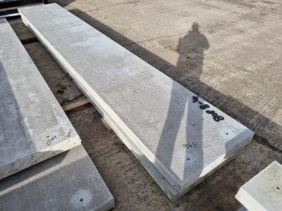 2 x 6100 x 1000 x 140 Concrete Panels - 2