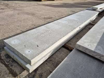 2 x 6100 x 1000 x 140 Concrete Panels - 4