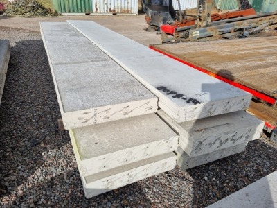 6x Reinforced Concrete Panels