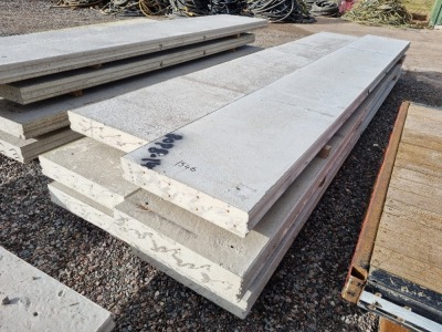 6x Reinforced Concrete Panels - 2