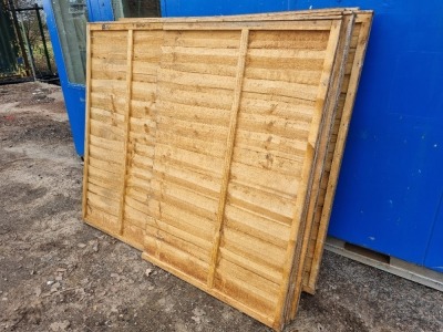 8 1/2 x Wood Fence Panels