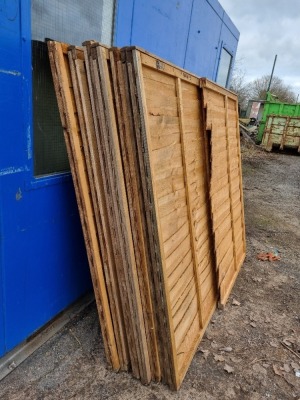 8 1/2 x Wood Fence Panels - 3