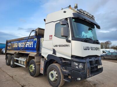 2017 Renault C520 Comfort 8x4 Steel Body Tipper